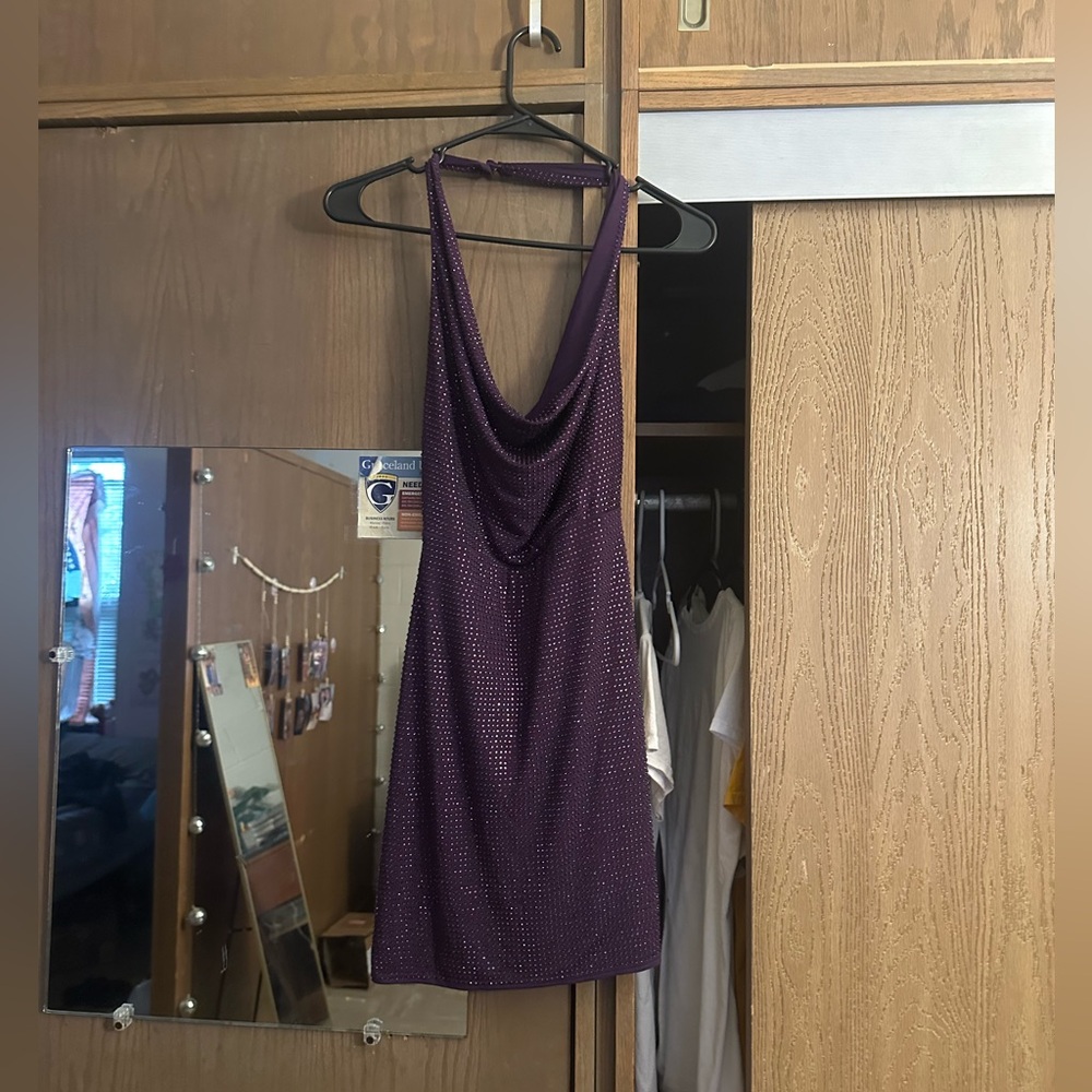 Sparkly Purple Party Dress. Worn Once. Size Small.